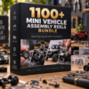 1100+ Mini Vehicle Assembly Reels Bundle – Satisfying Mini Car Build Videos
