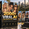 2000+ Viral AI Influencer Reel Bundle – AI influencer-style fashion, lifestyle, travel and creator-focused visuals - Reels Bundle