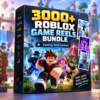3000+ Roblox Game Reels Bundle – Viral Gameplay Clips for Reels & Shorts