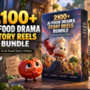 2100+ AI Food Drama Story Reels Bundle