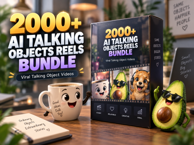 2000+ AI Talking Objects Reels Bundle – AI Talking Objects Reels Bundle