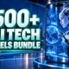 500+ AI Tech Reels Bundle – Premium 720p Videos