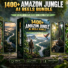 1400+ Amazon Jungle AI Reels Bundle