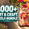 1,000+ Art & Craft Reels Bundle – Premium 720p Videos