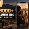 3000+ Camera Tips Reels Bundle – camera techniques, photography tips and creator-focused educational content