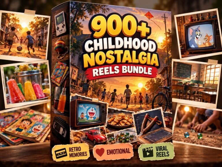 900+ Childhood Nostalgia Reels Bundle