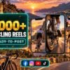 3000+ Cycling Reels Bundle – cycling, outdoor riding and sports-oriented short videos