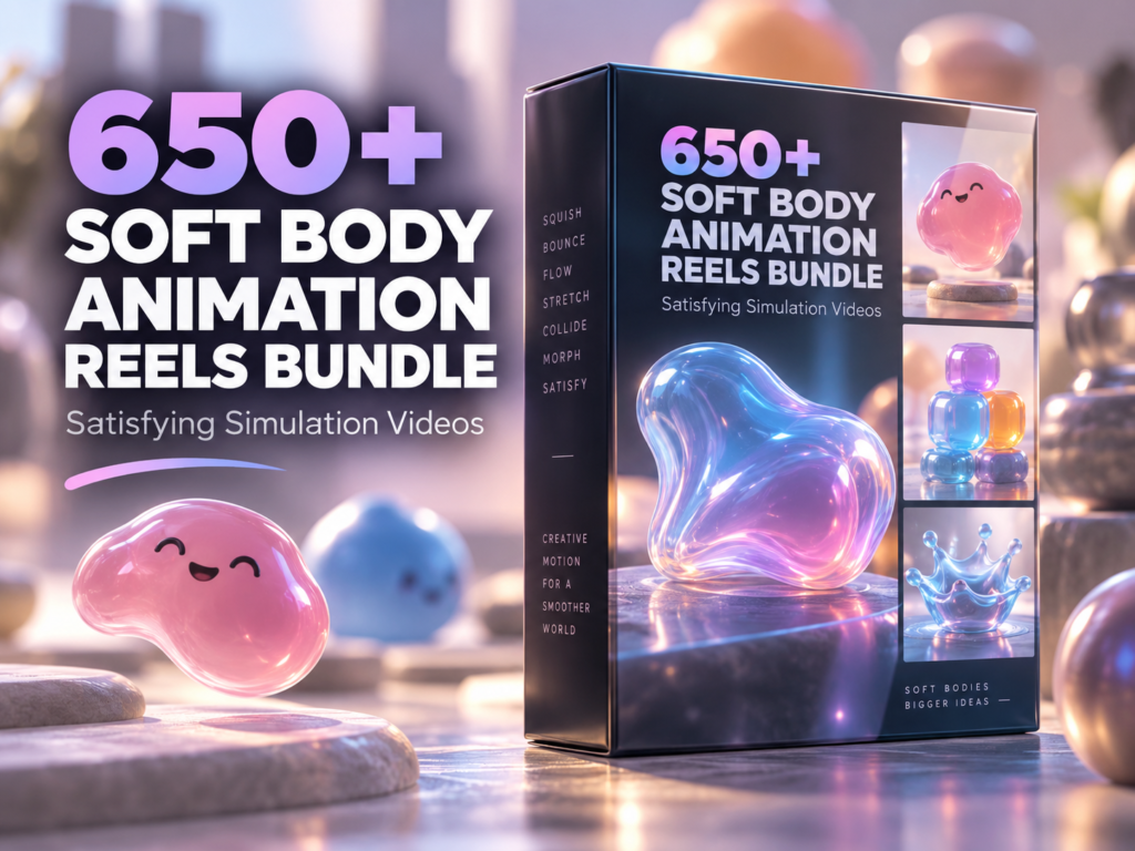 650+ Soft Body Animation Reels Bundle