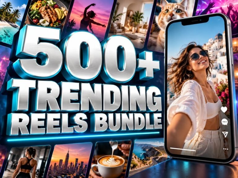 500+ Trending Reels Bundle – Premium 720p Videos
