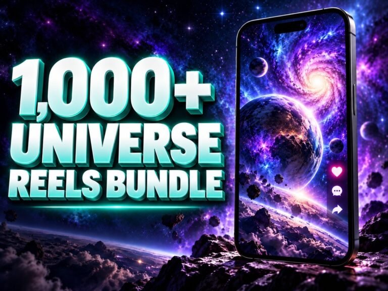 1,000+ Universe Reels Bundle – Premium 720p Videos