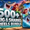 500+ Zig & Sharko Cartoon Reels Bundle – Premium 720p Videos