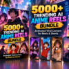 5000+ Trending AI Anime Reels Bundle – Viral Anime & Animated Short Videos – AI Anime Reels Bundle