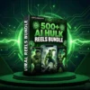 500+ AI Hulk Story Reels Bundle – AI action and superhero-style story content built around a powerful green hero character