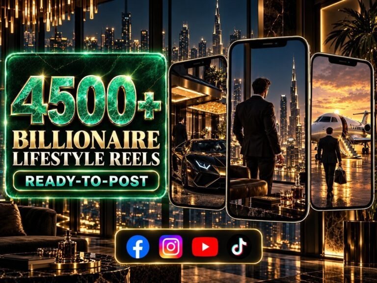 4500+ Billionaire Lifestyle Reels Bundle β Luxury, Wealth & Success Lifestyle Videos β Luxury Lifestyle Reels Bundle